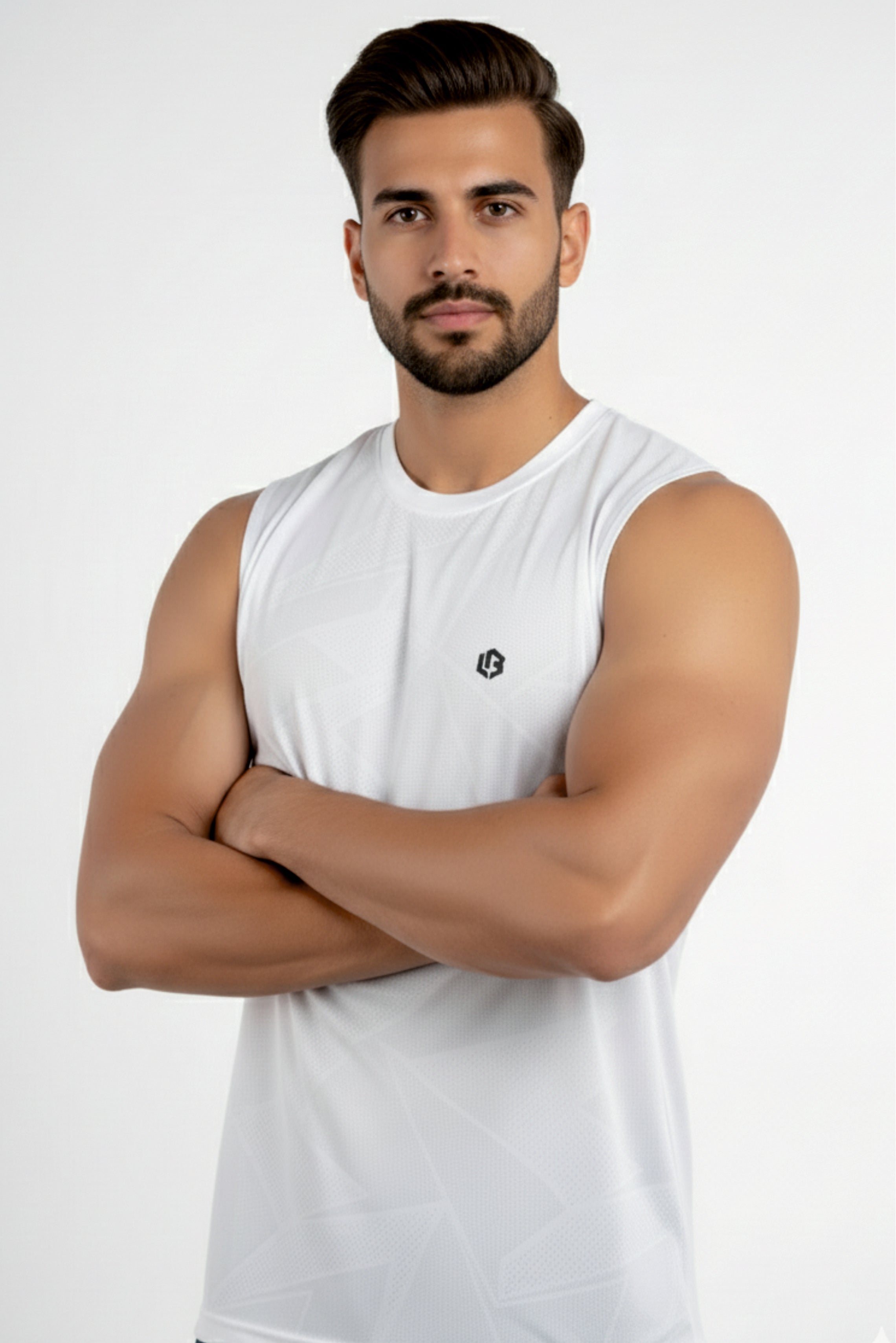 Airlite White Singlet