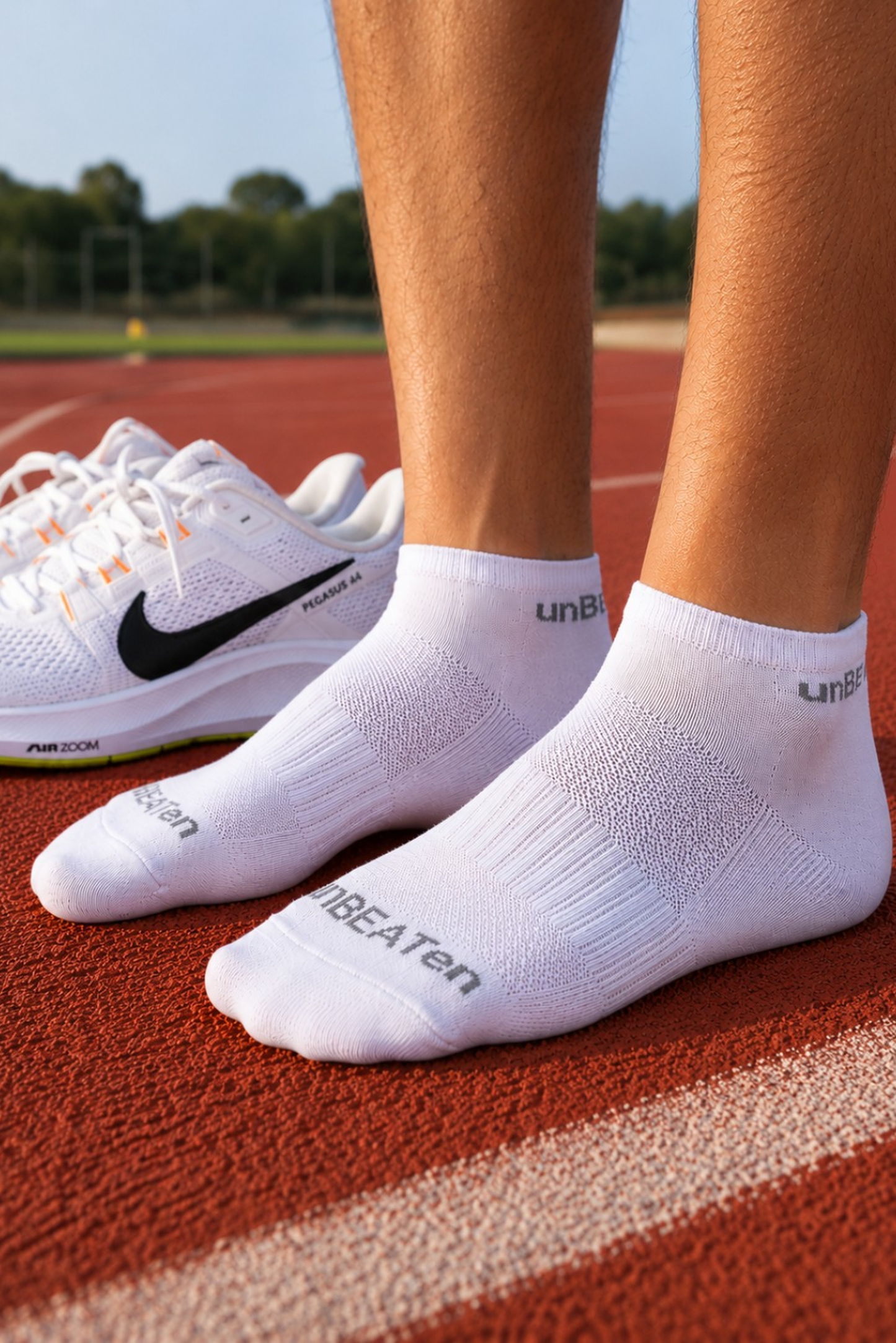 bamboo ankle socks - white - 3 pack