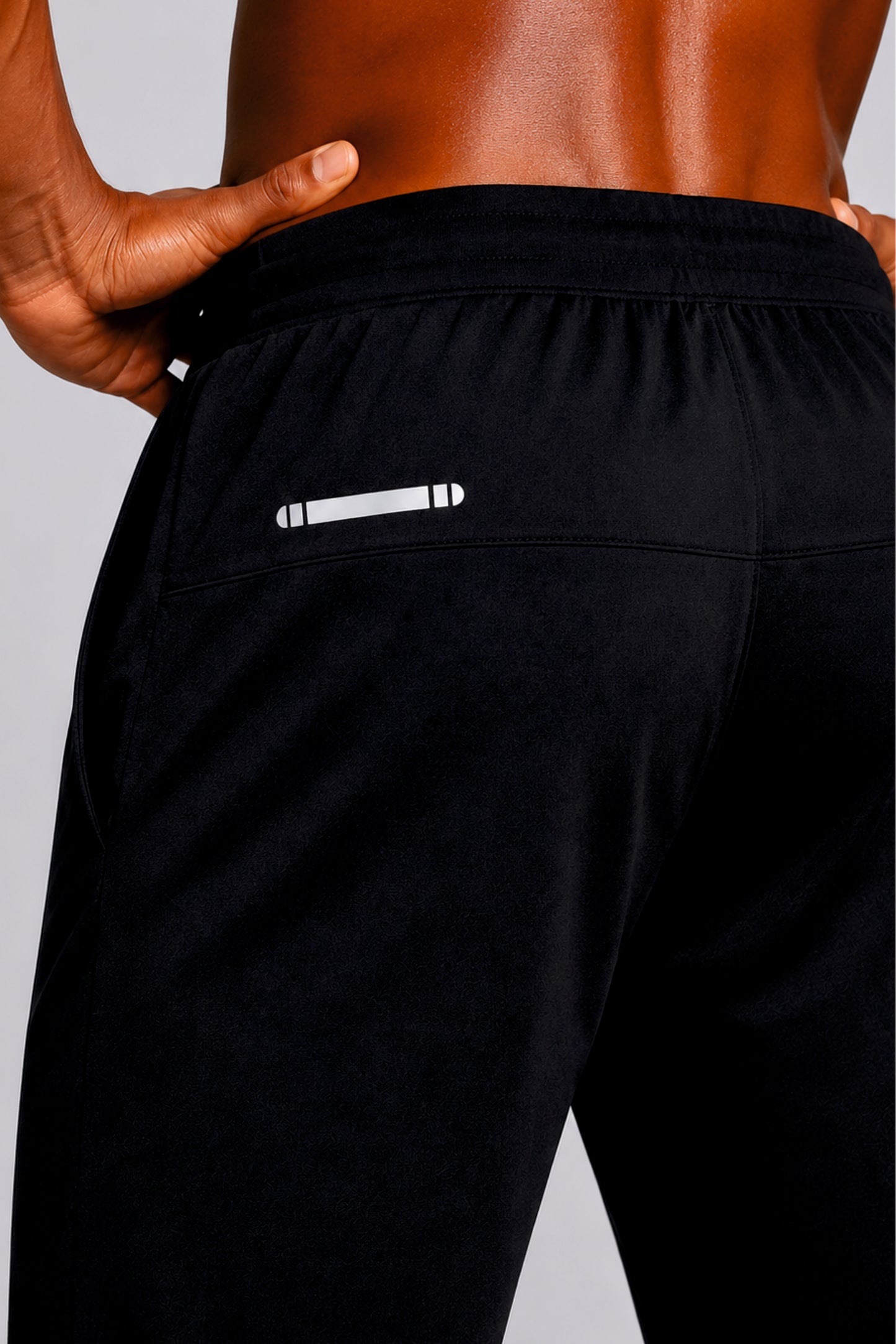 performance track pants black
