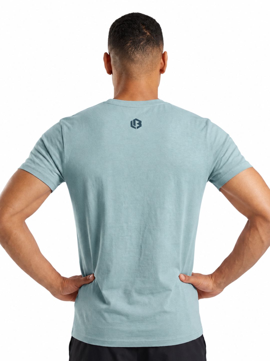 cotton liva tshirt - stoneblue
