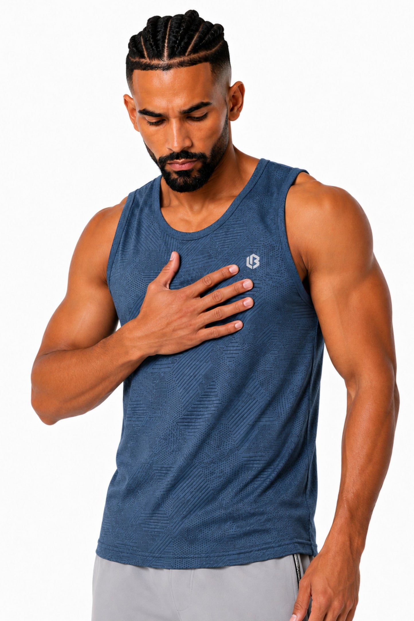 power tank - airforce blue
