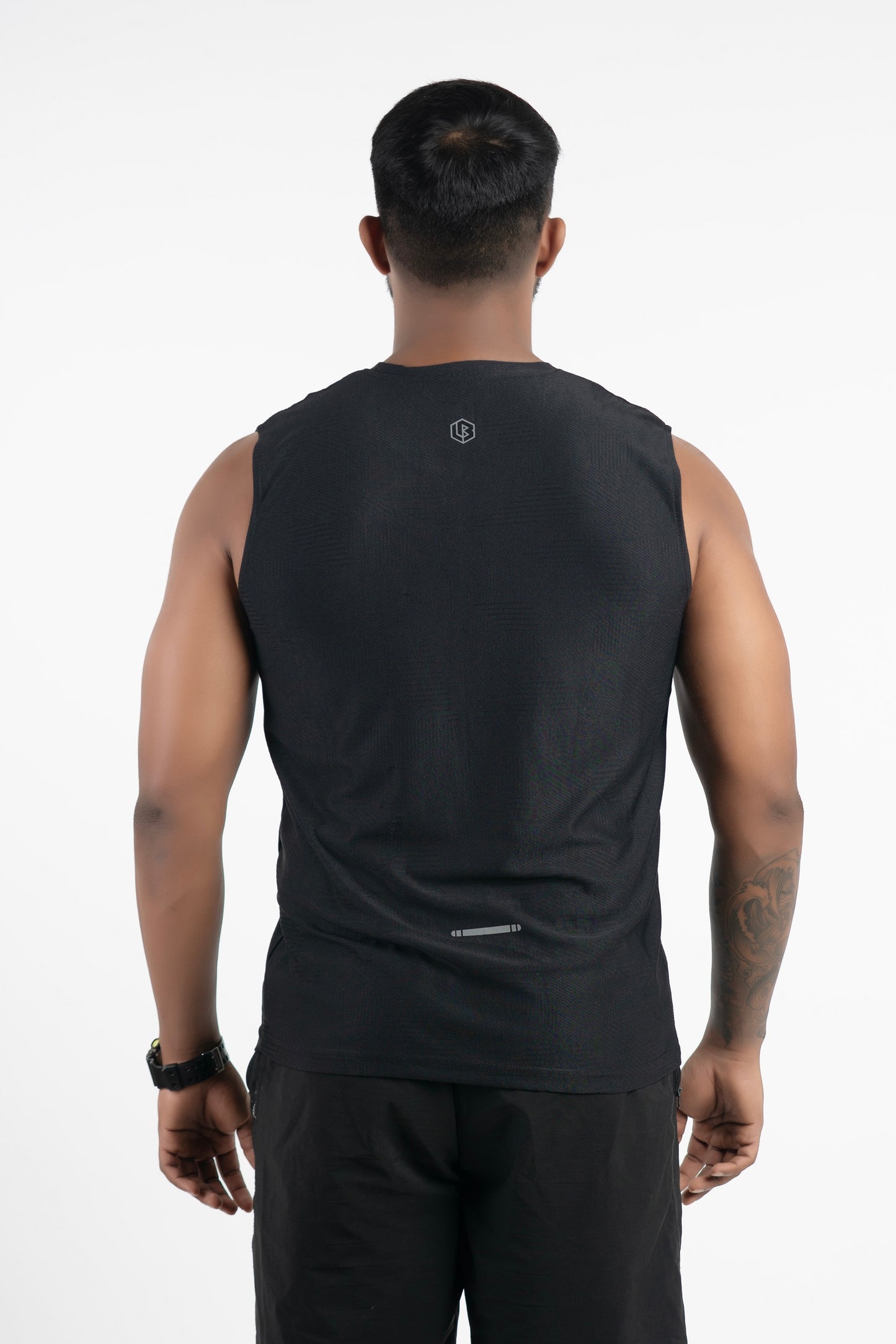 airlite black singlet