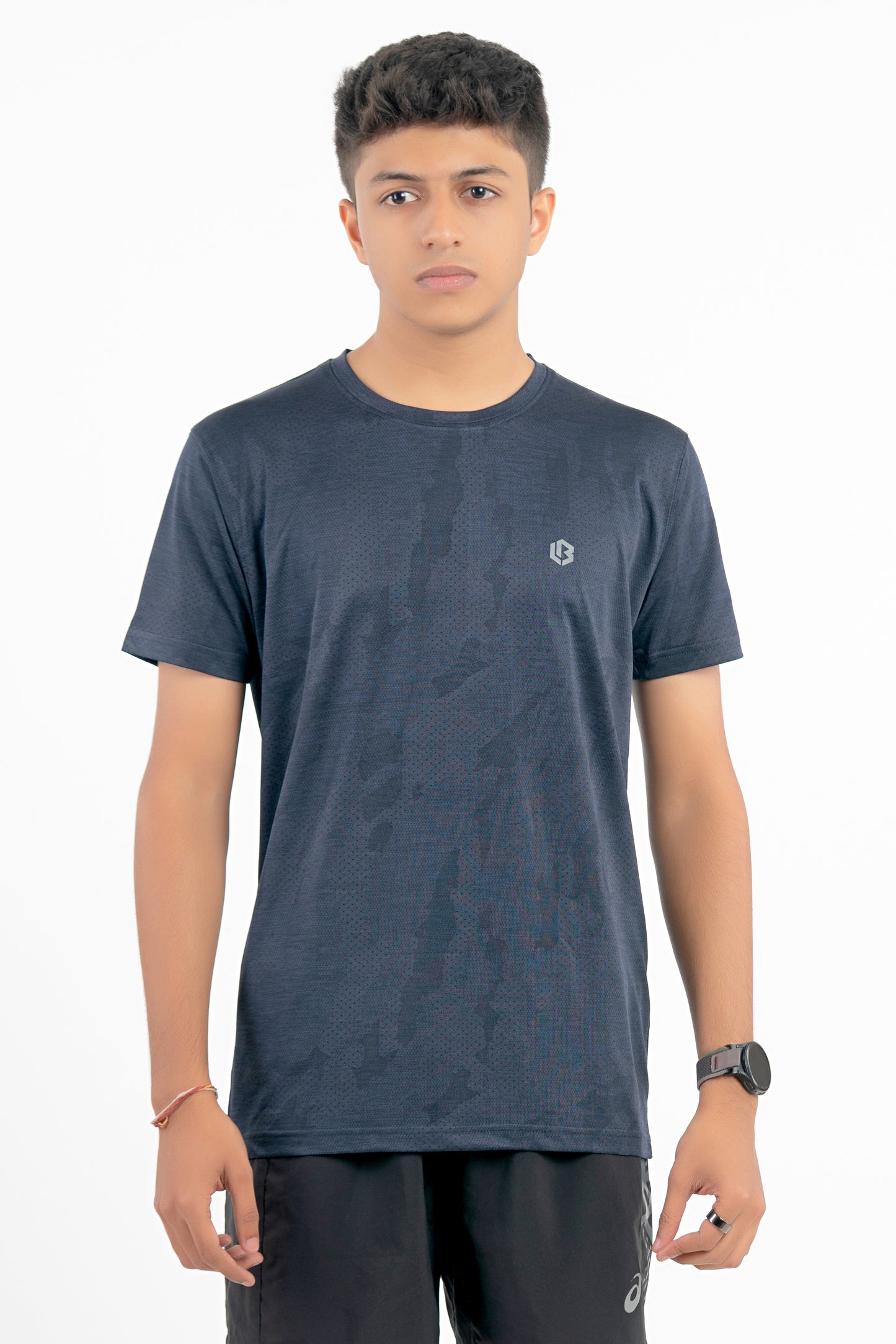 power tshirt - navy