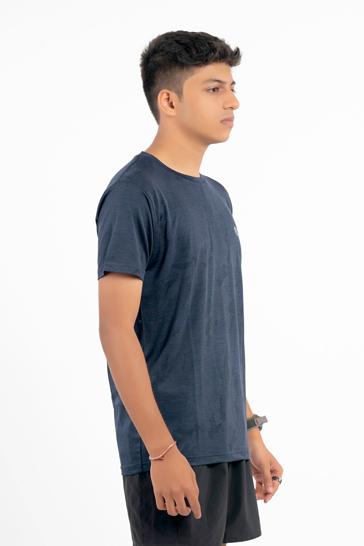 power tshirt - navy