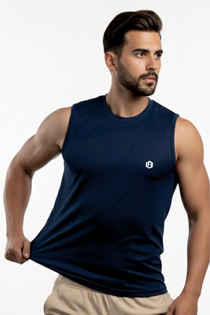 Airlite Navy Singlet