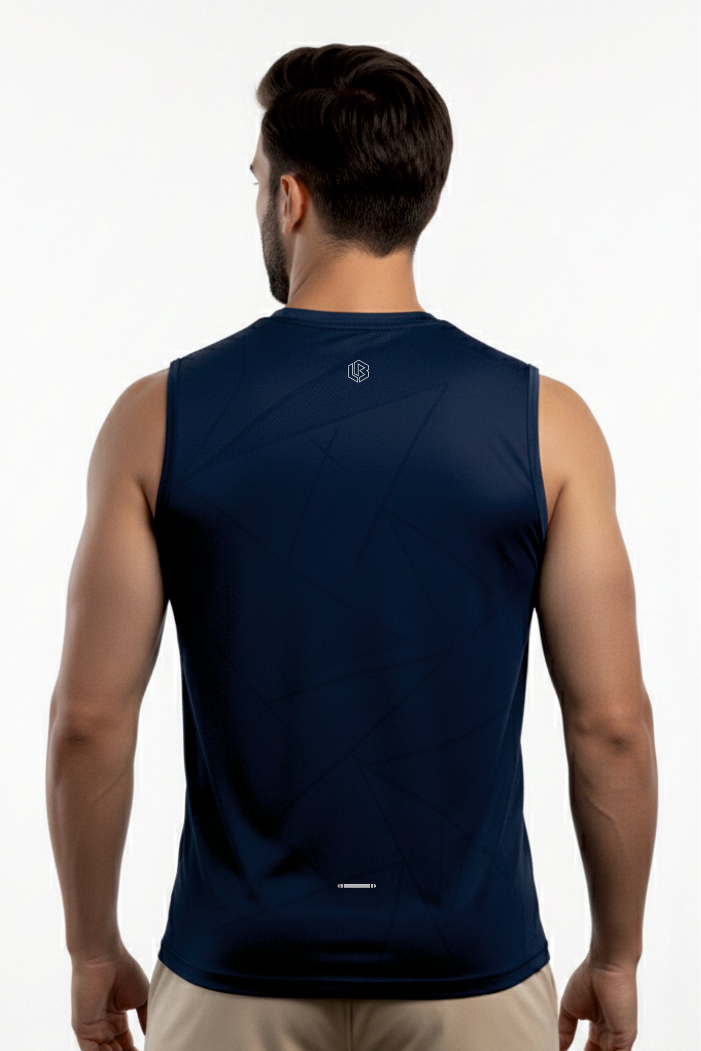 airlite navy singlet