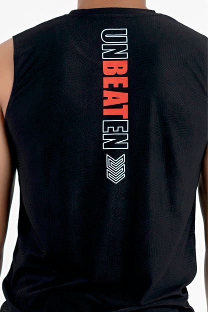 Airlite Black unBEATen Singlet