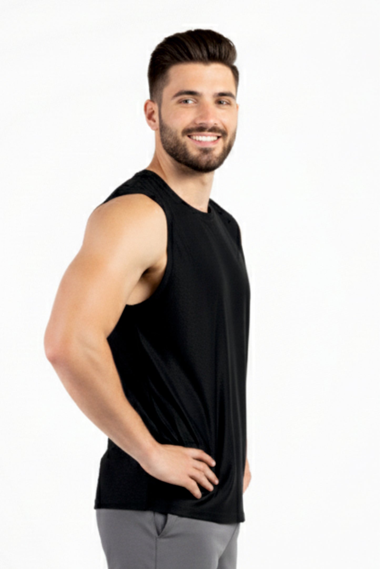 airlite black unbeaten singlet