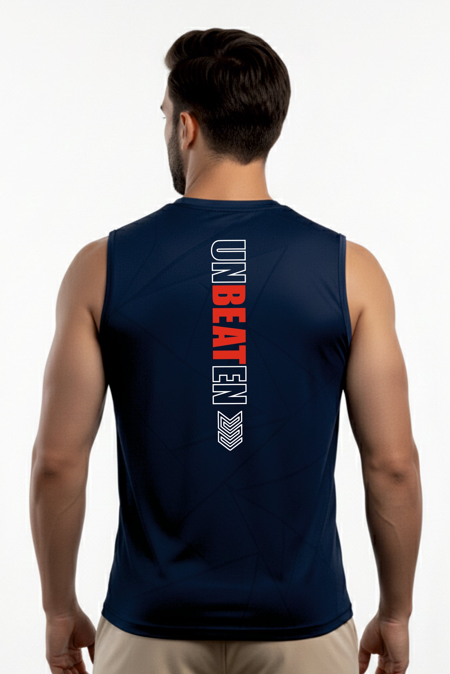 airlite navy unbeaten singlet