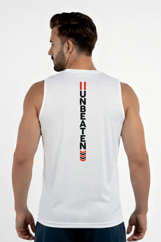 Airlite White unBEATen Singlet