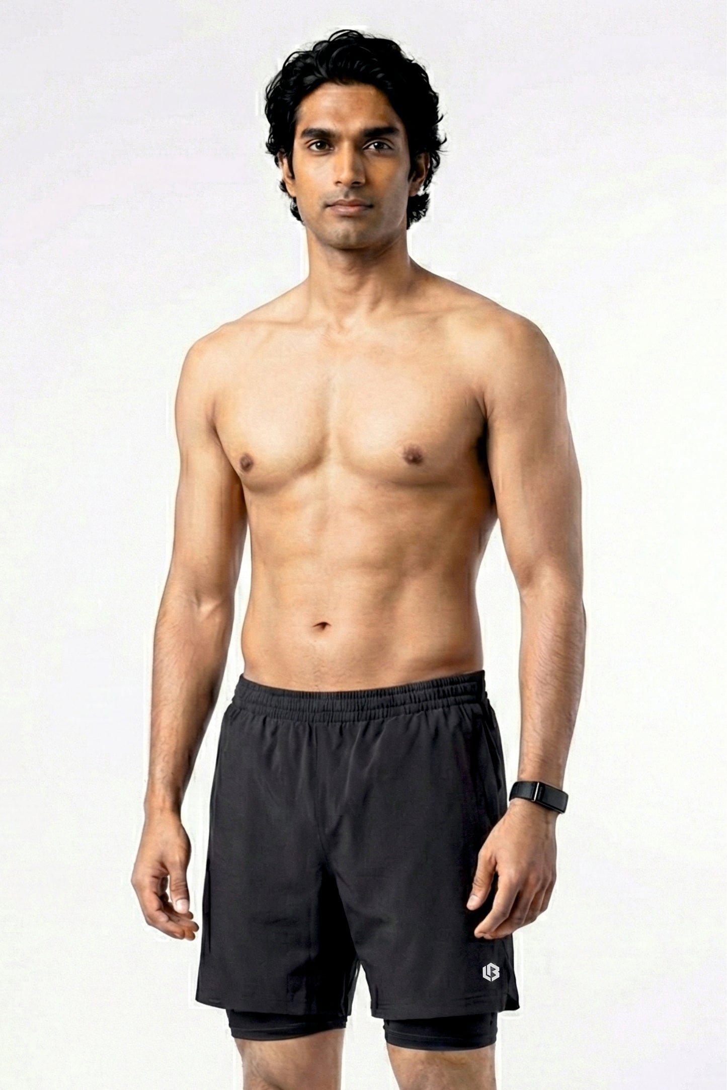 velocity 7" coal shorts (with compression)