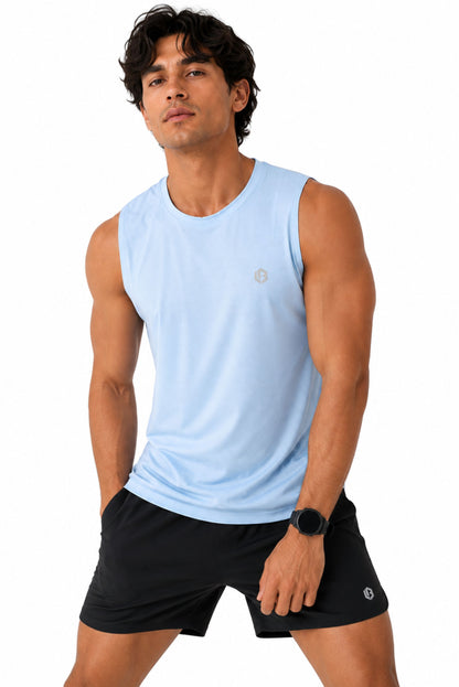 Ultrasoft NovaDot SkyBlue Singlet