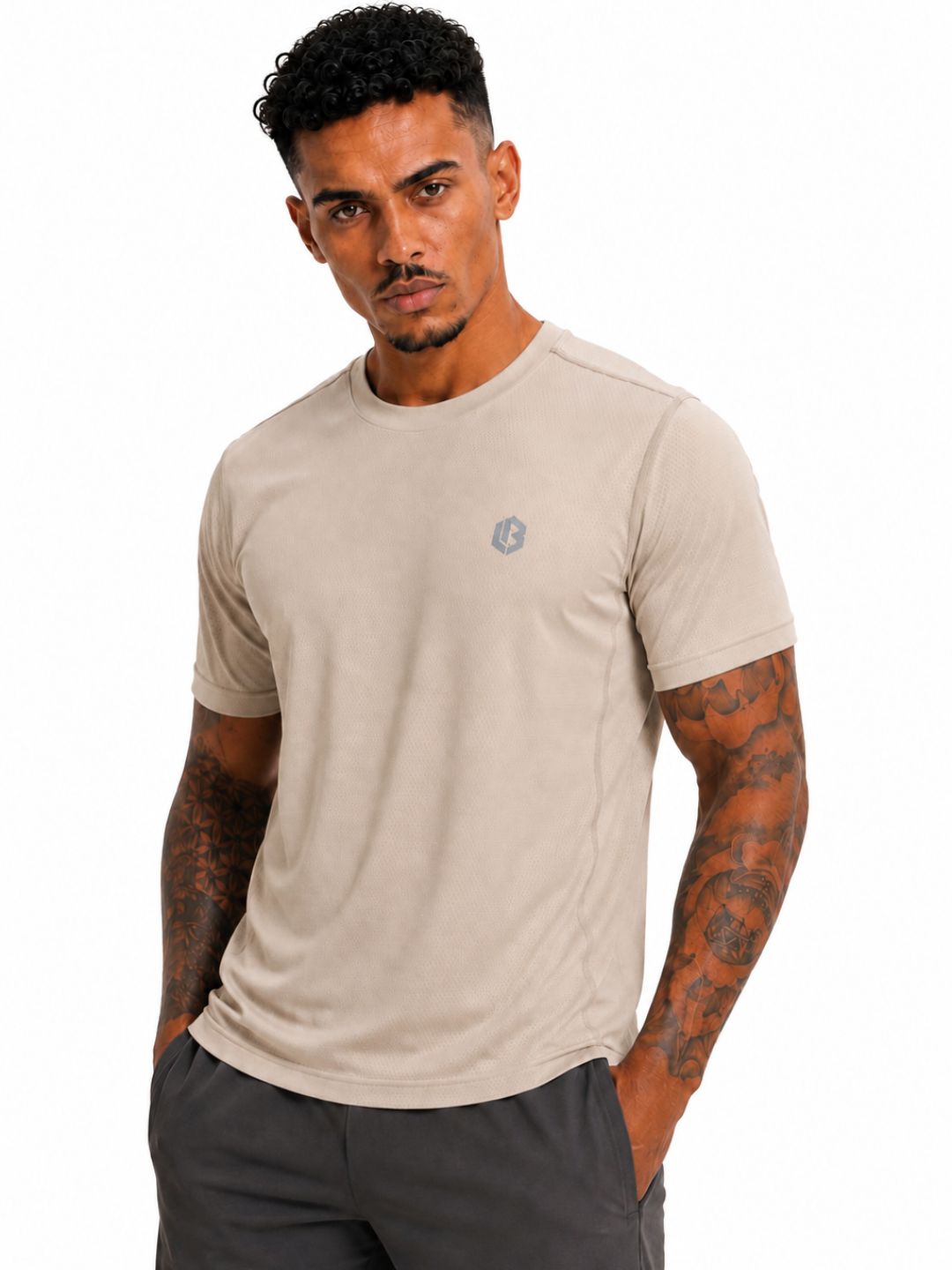 ultrasoft novadot beige tshirt
