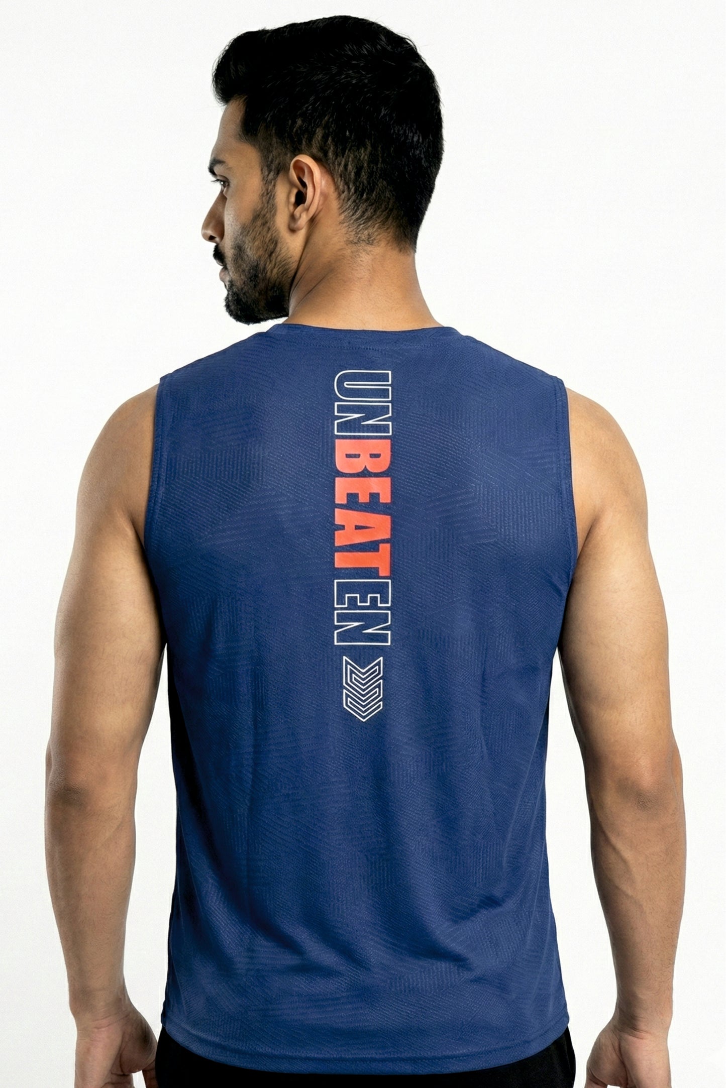 airlite navy unbeaten singlet
