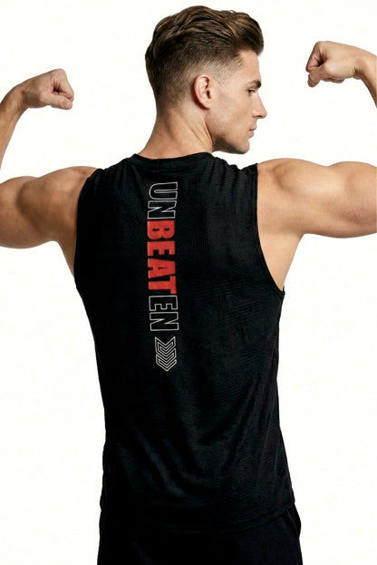 Airlite Black unBEATen Singlet
