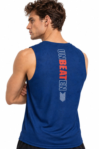 Airlite Navy unBEATen Singlet