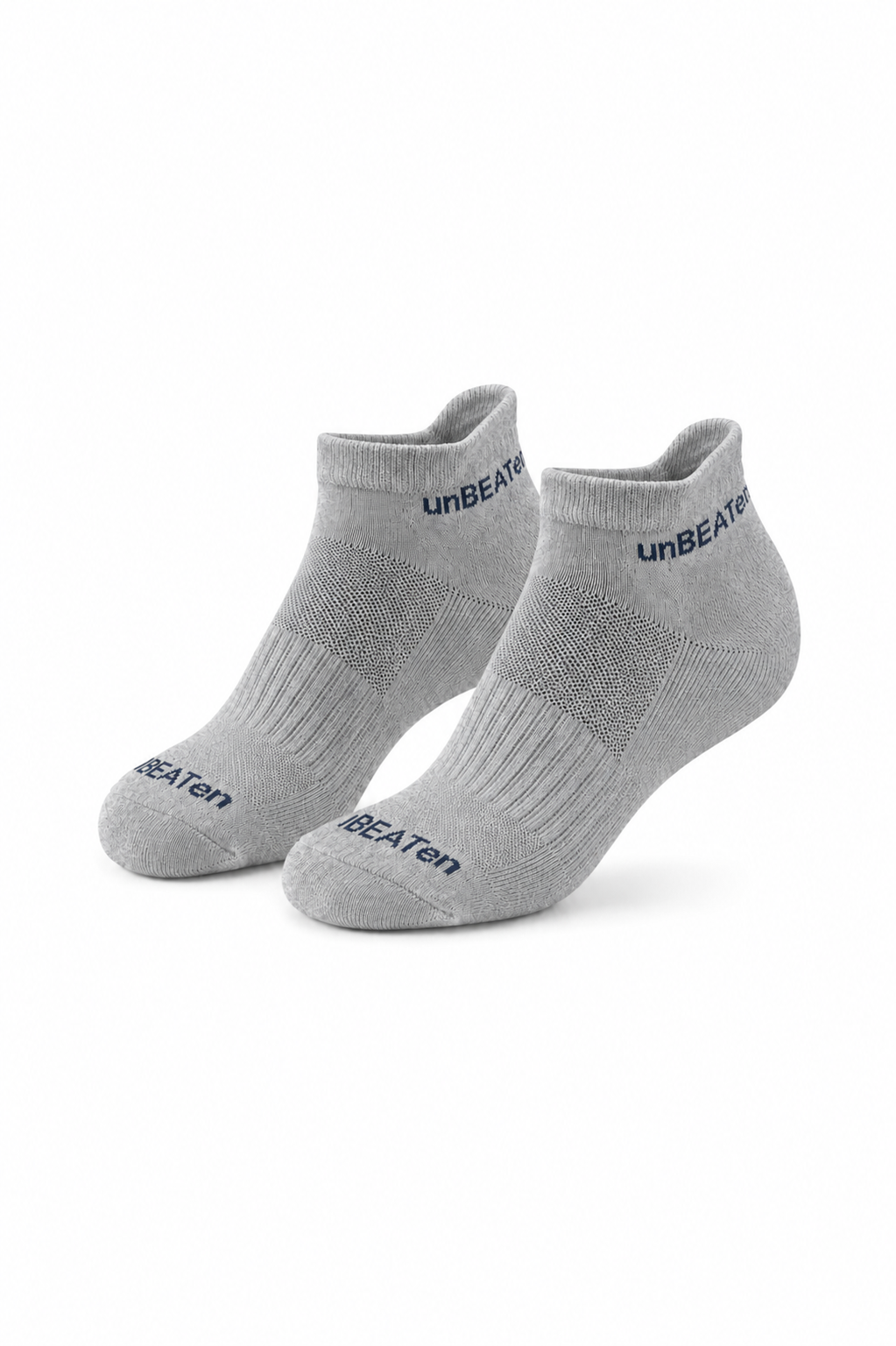 bamboo ankle socks - light grey - 3 pack