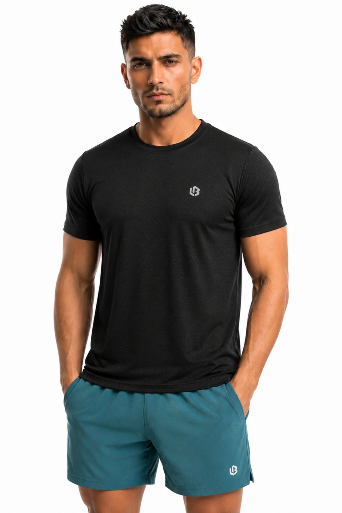 ultrasoft novadot black tshirt