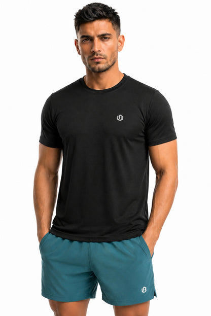 Ultrasoft NovaDot Black Tshirt