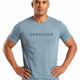 Cotton Liva Tshirt - Stoneblue