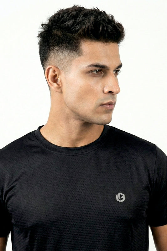Ultrasoft NovaDot Black Tshirt