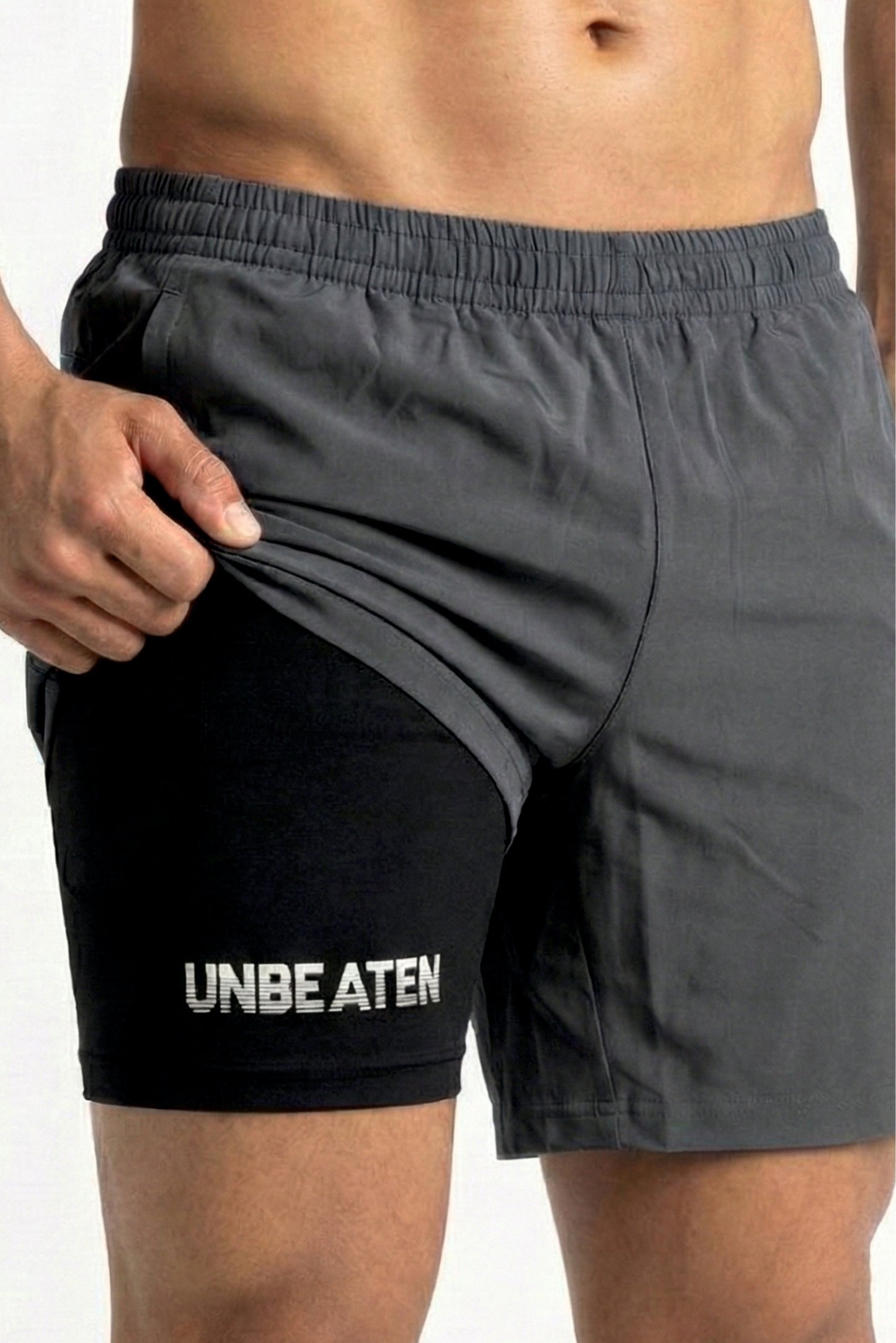 velocity 7" coal shorts (with compression)