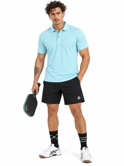 Polo Tshirt Cyan