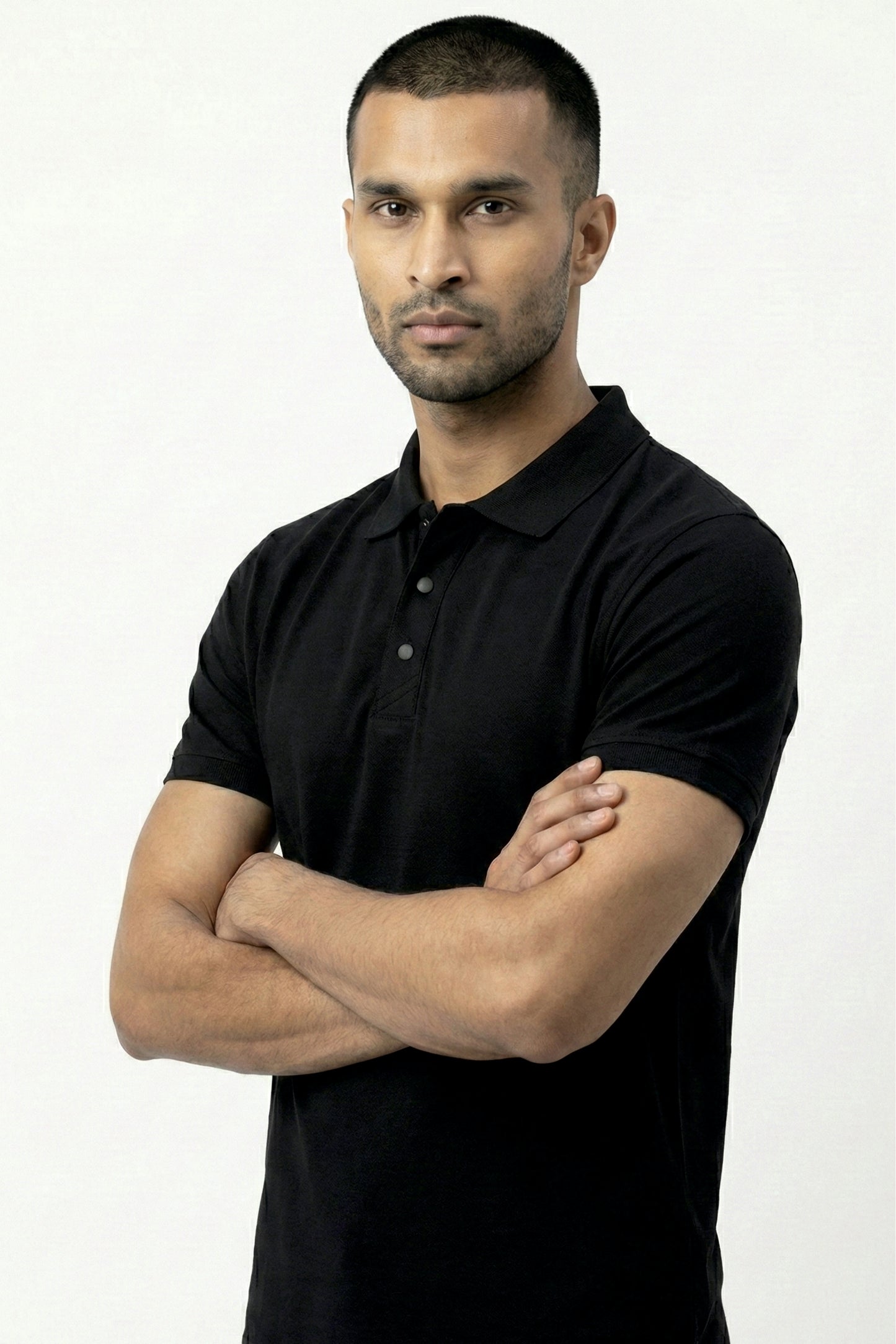 polo tshirt midnight black