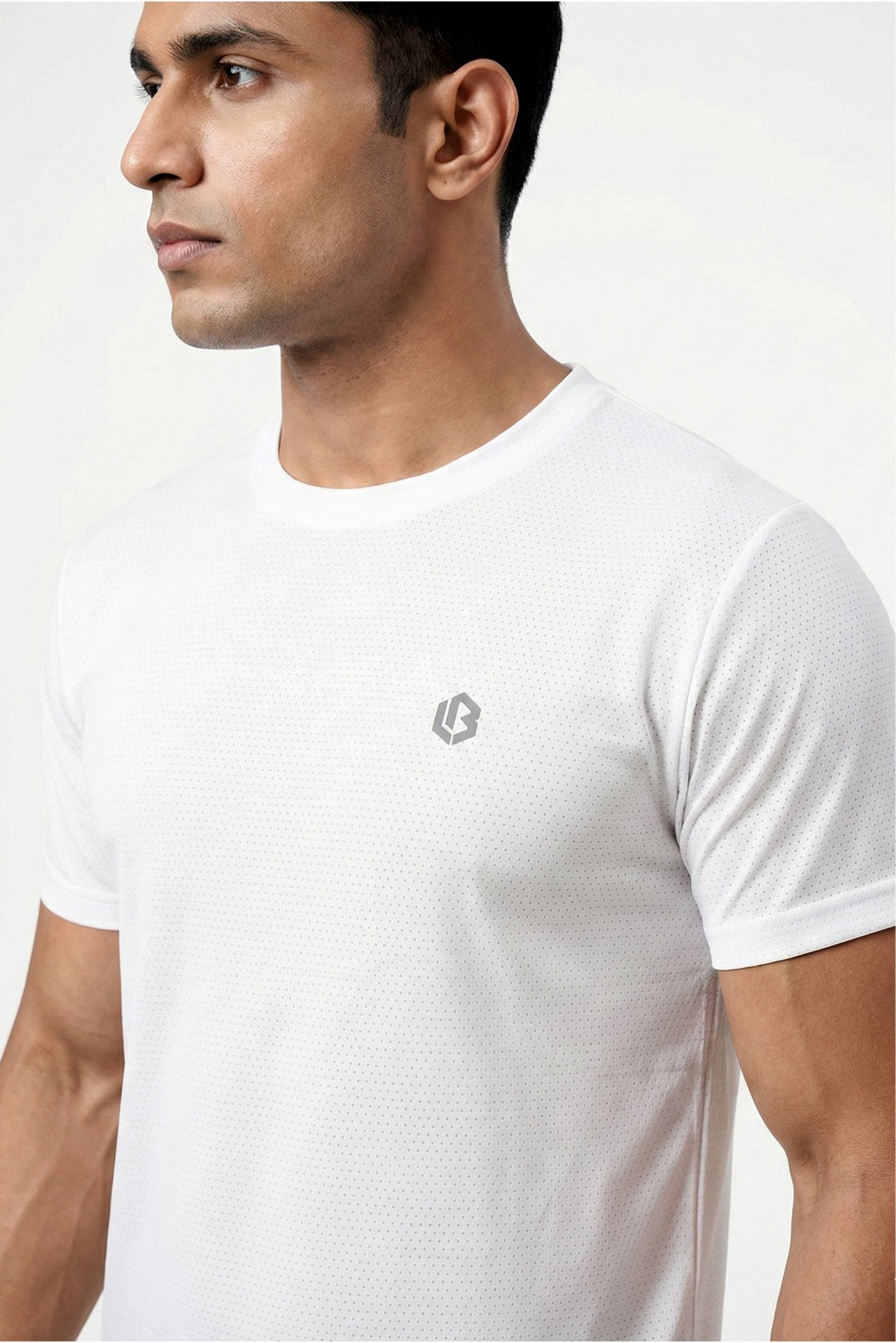 ultrasoft novadot white tshirt