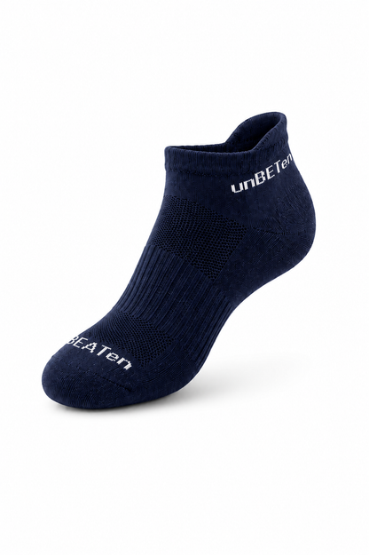 Bamboo Ankle Socks - Navy - 3 pack
