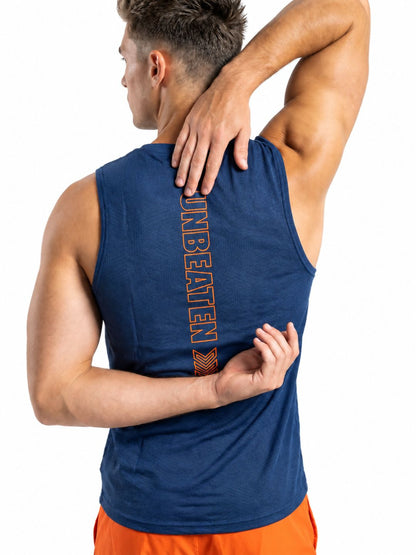 Airlite Navy unBEATen Singlet