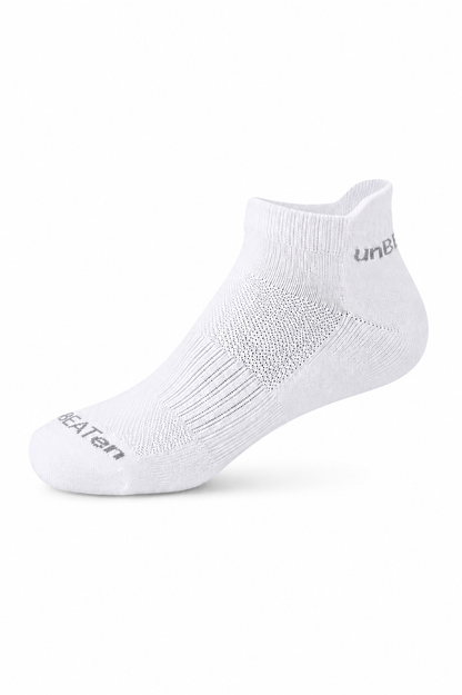 Bamboo Ankle Socks - White - 3 pack