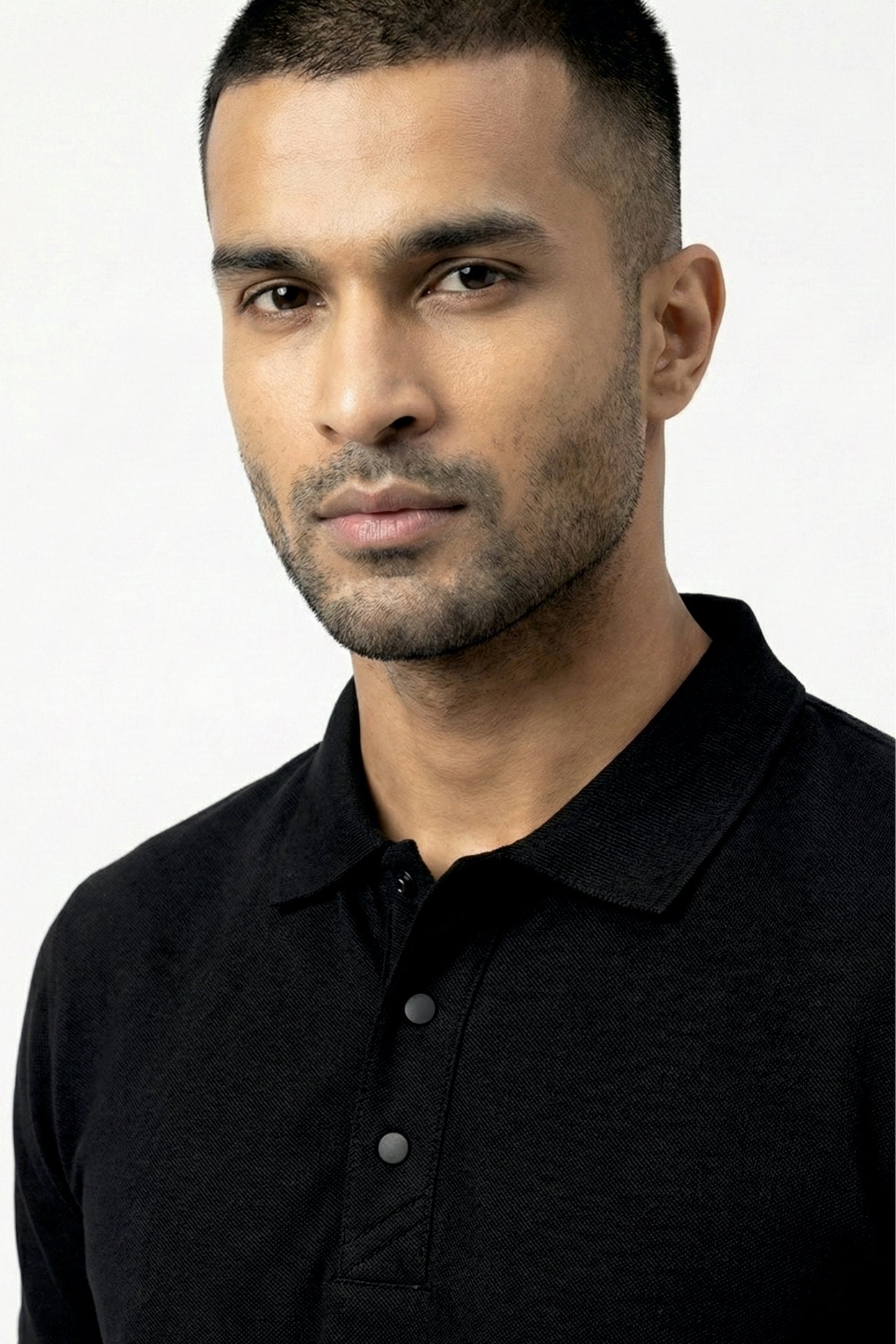 polo tshirt midnight black