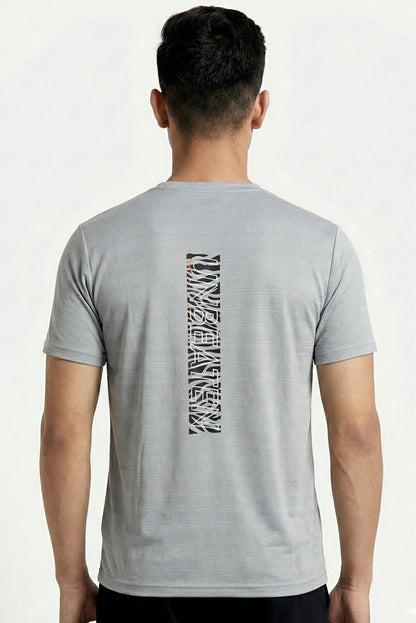 Grey Tshirt with unBEATen back