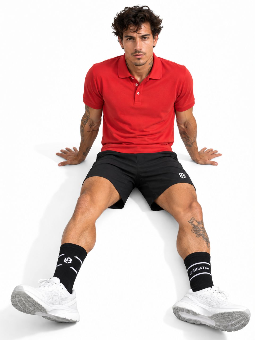 polo tshirt candy red