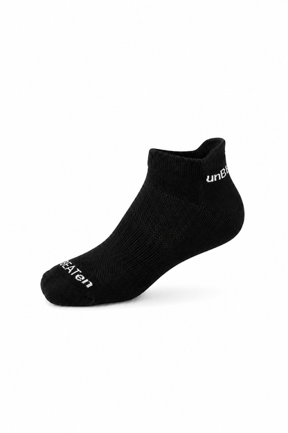 Bamboo Ankle Socks - Black - 3 pack