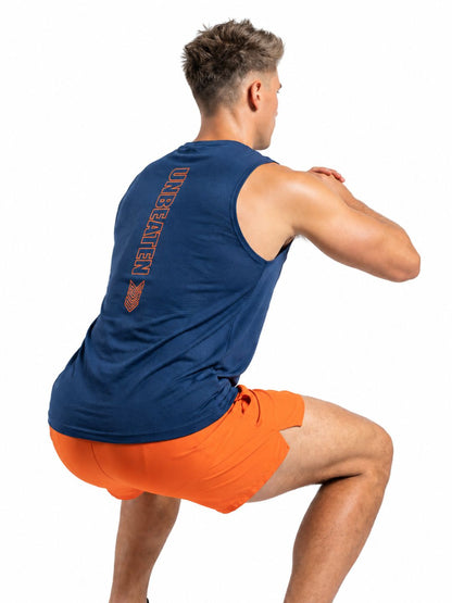 Airlite Navy unBEATen Singlet