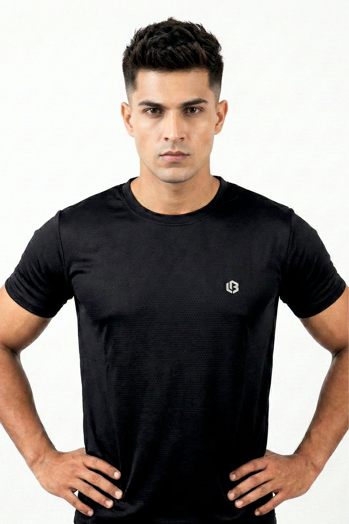 ultrasoft novadot black tshirt