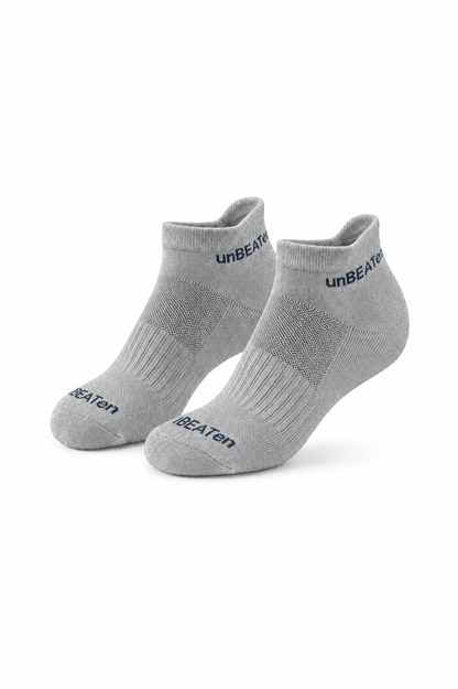 Bamboo Ankle Socks - Grey Mix- 3 pack