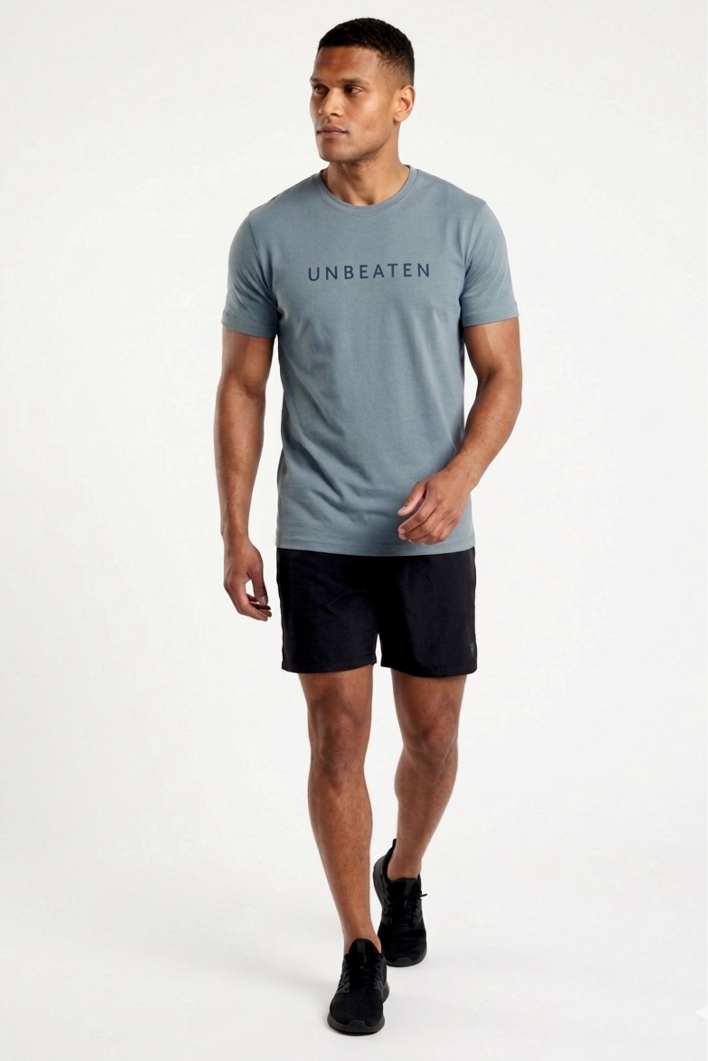 cotton liva tshirt - stoneblue