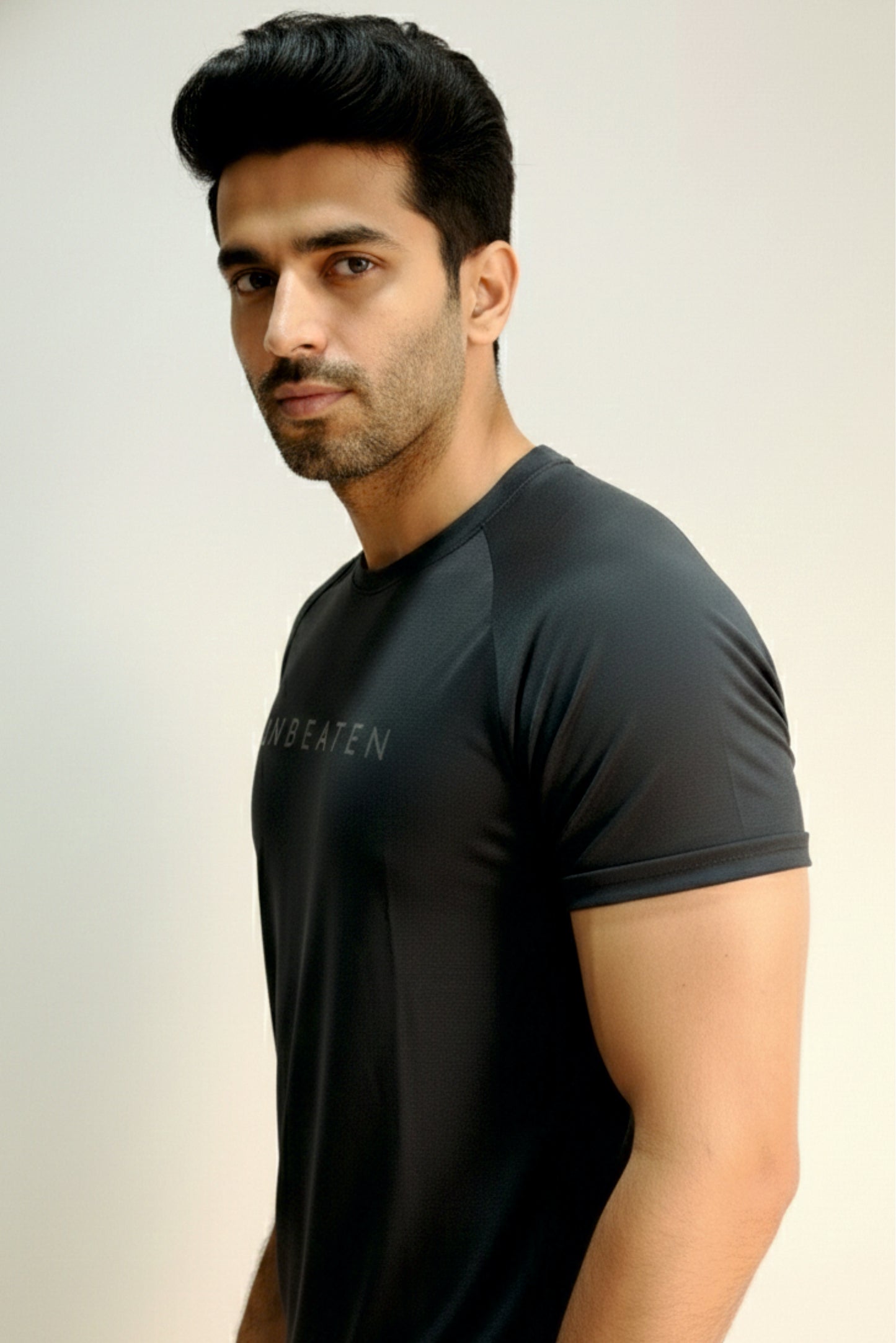 black raglan tshirt