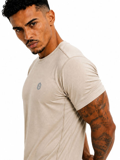 Ultrasoft NovaDot Beige Tshirt