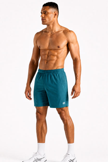 Velocity 7" Sea Green Shorts (With Compression)