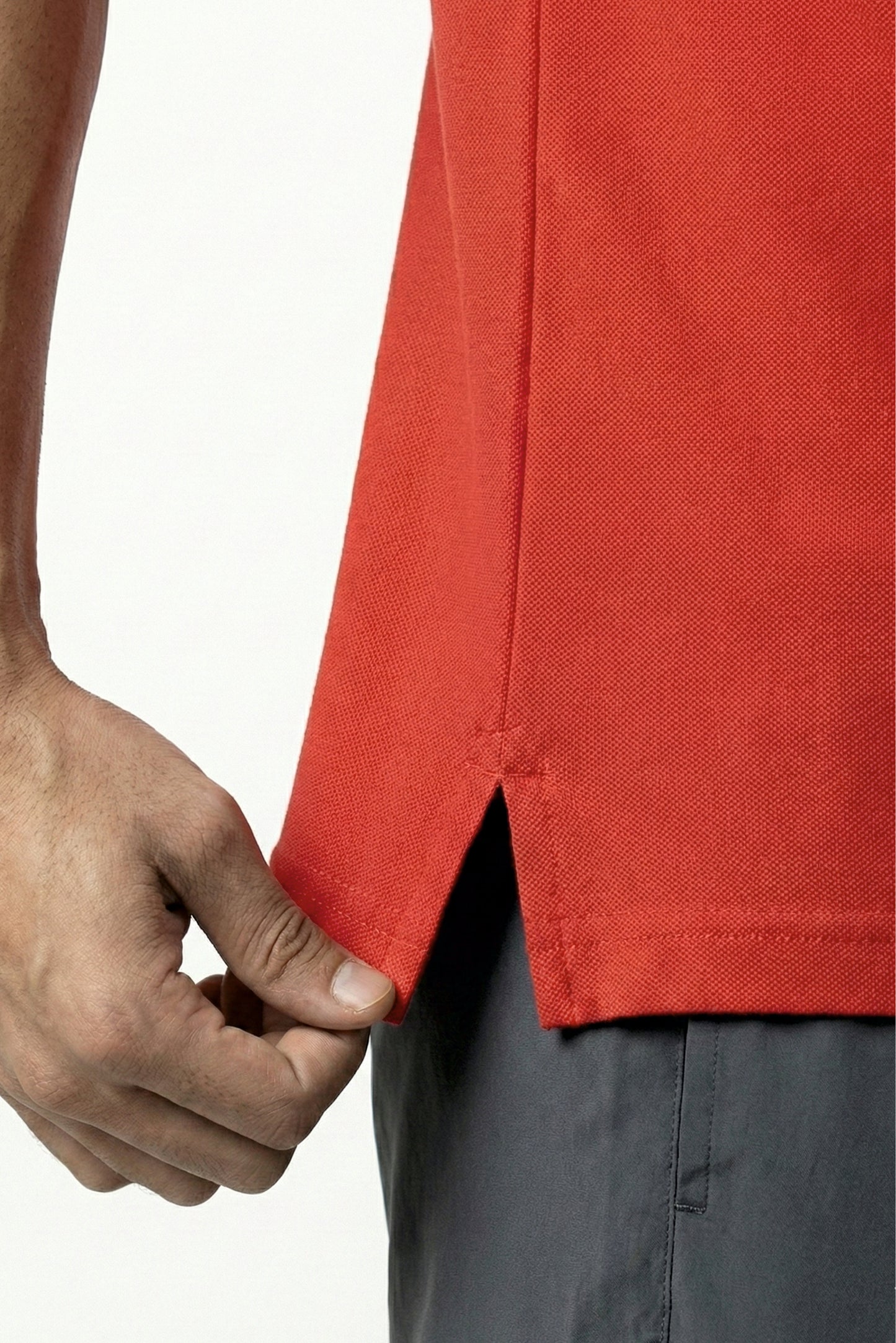 polo tshirt candy red