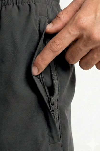 Velocity 7" Coal Shorts (With Compression)