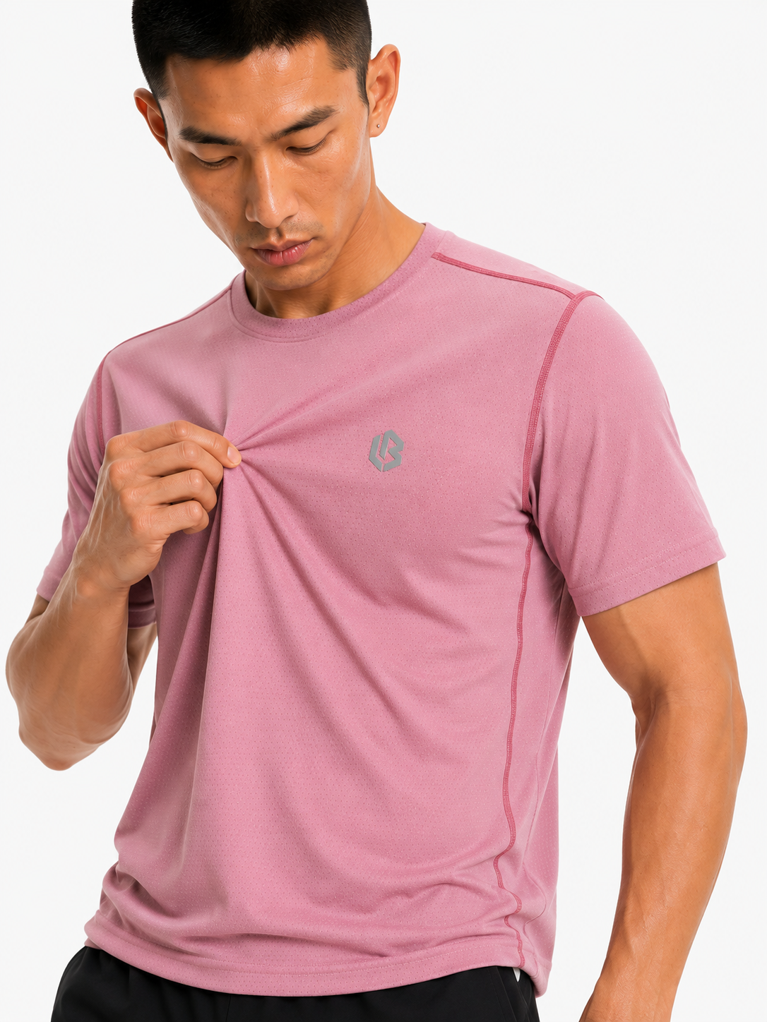 ultrasoft novadot onionpink tshirt
