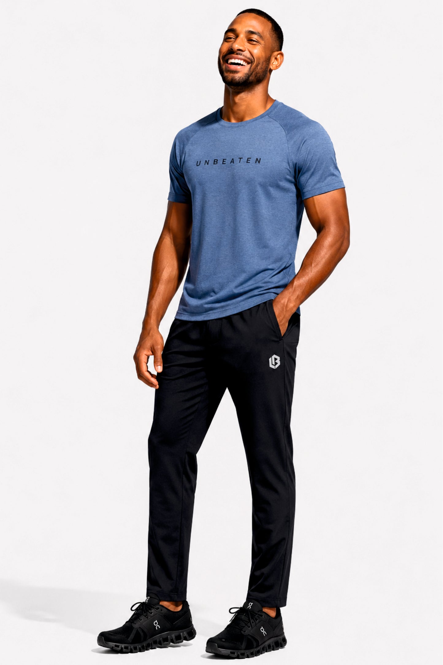 performance track pants black