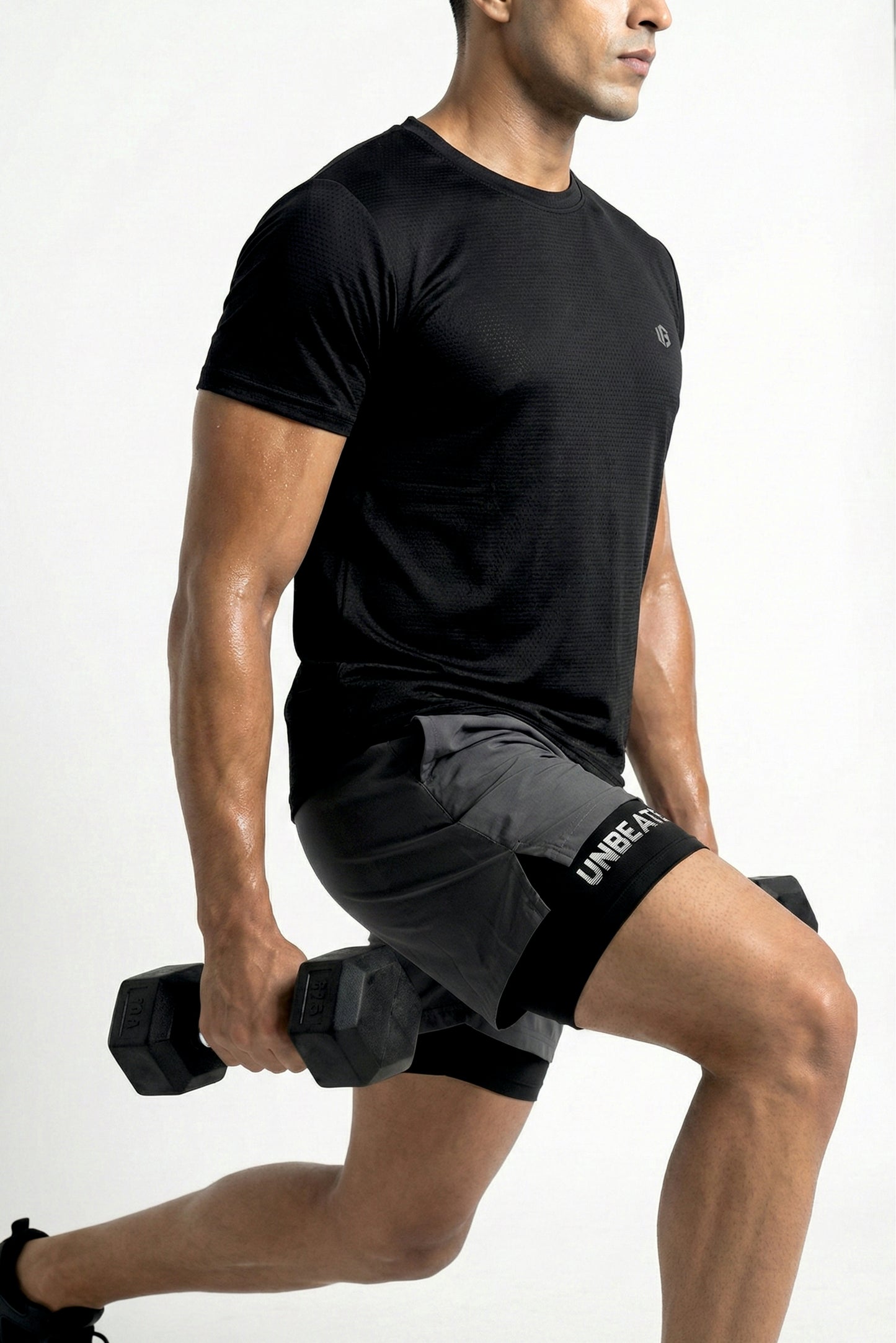 ultrasoft novadot black tshirt