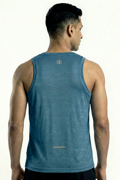 AeroPulse Tank (Peacock Blue)