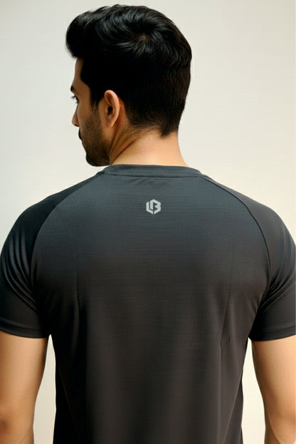 Black Raglan Tshirt